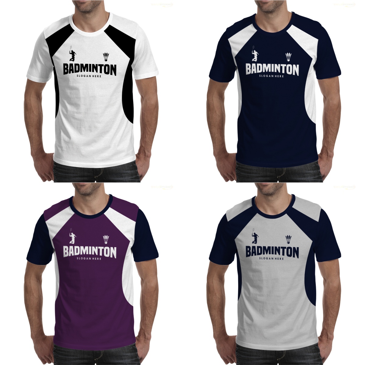 Badminton Jersey - 배드민턴 저지 티셔츠 남녀공용 빠른 건조