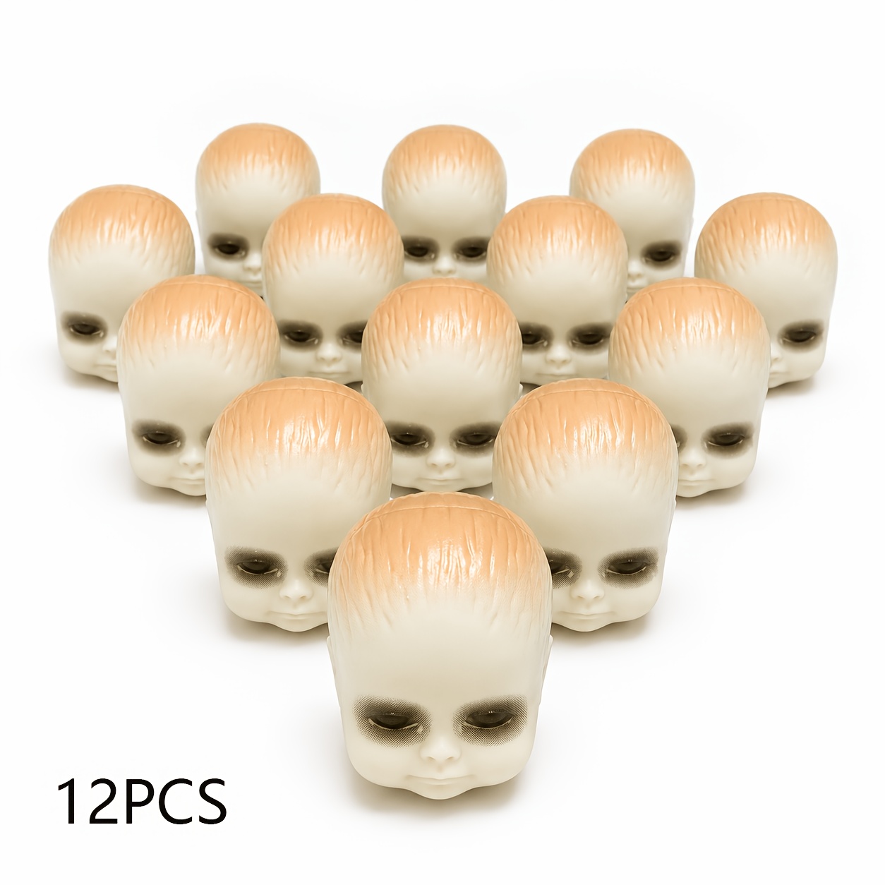 12Pcs 소름 끼치는 인형 머리 장식품 할로윈 유령의 - Head Racket Boom 리뷰 및 가격