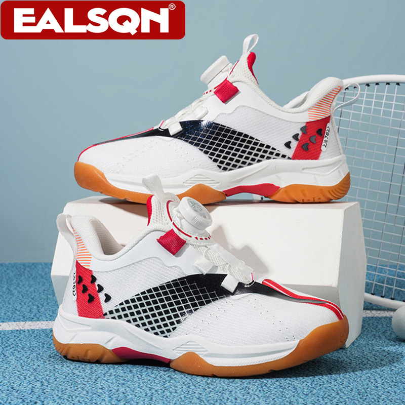 테니스 운동화 어린이 소년 경량 회전 버클 스포츠 배드 - Shoe Non Slip Badminton 리뷰 및 가격