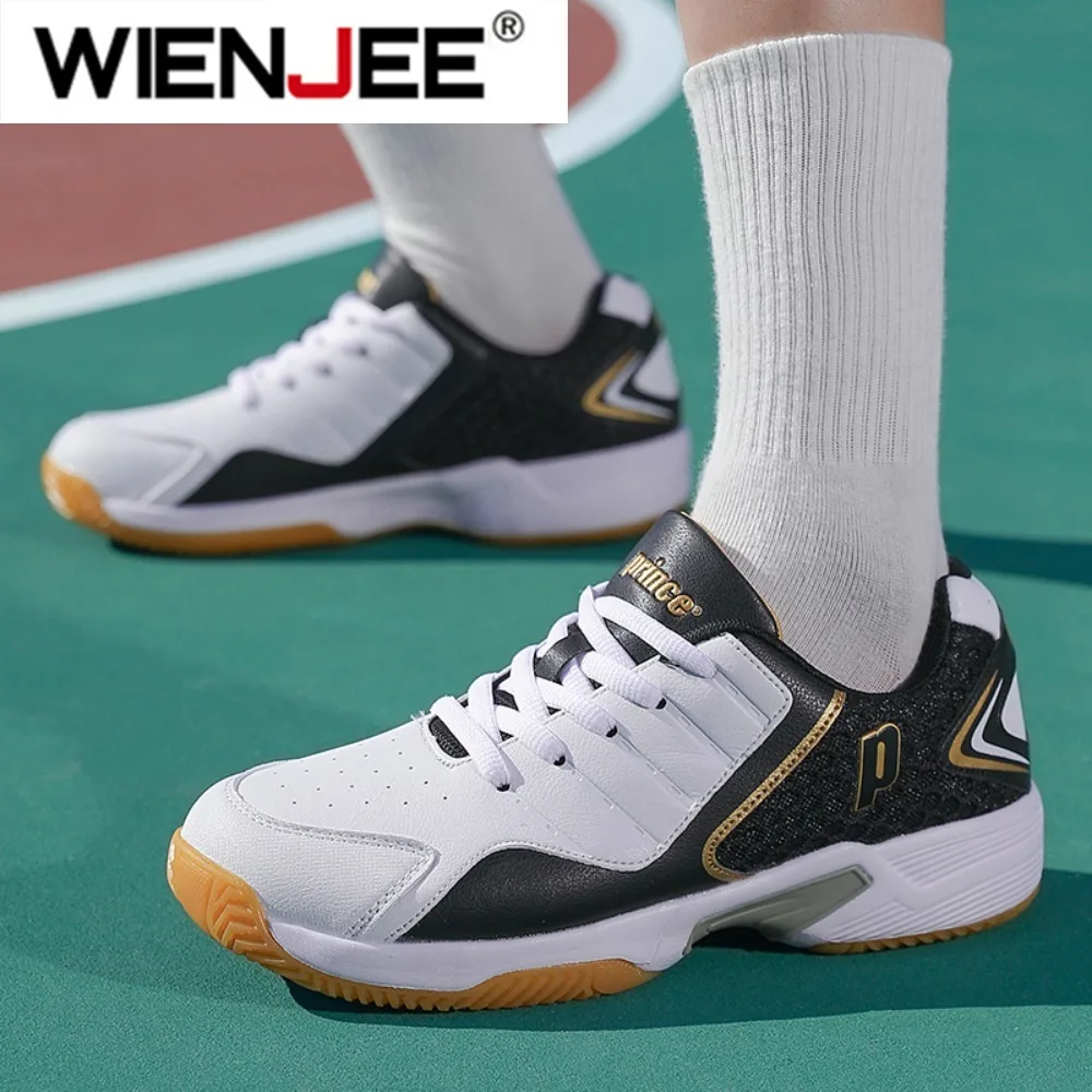 전문 남성 여성 가죽 배드민턴 신발 커플 미끄럼 방지  - Badminton Player 리뷰 및 가격