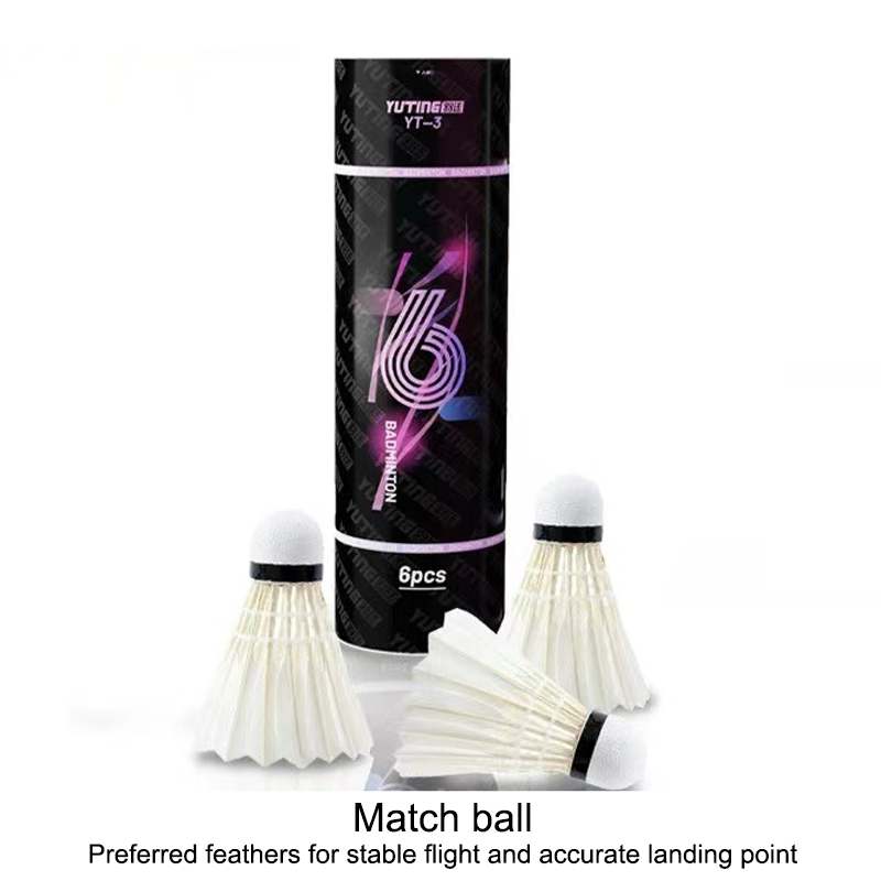 3개/6개 세트 배드민턴 공, 흰색 거위 깃털 사용,  - Badminton Shuttlecock 리뷰 및 가격
