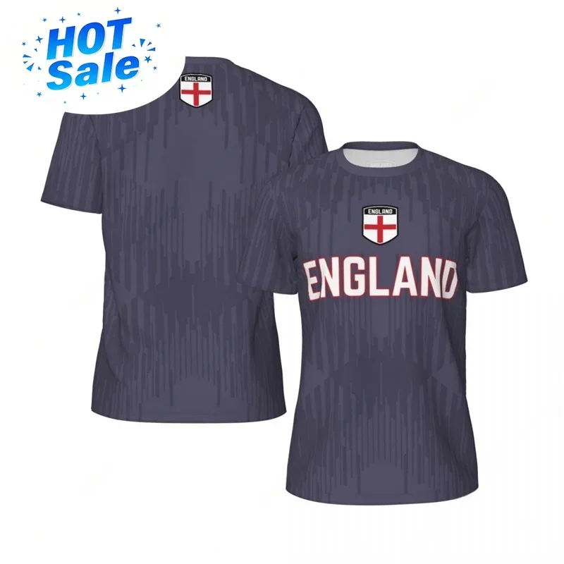 잉글랜드 축구 티셔츠 남성용 빠른 건조 3d 프린트 티 - Badminton England 리뷰 및 가격