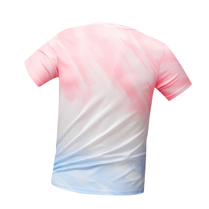 여성용 그라데이션 속건성 스포츠 반팔 탑 운동 체육관  - Badminton Jersey 리뷰 및 가격