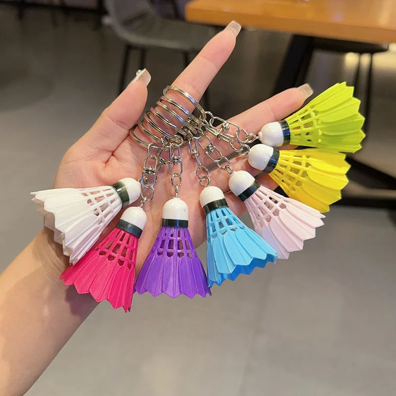 크리 에이 티브 미니 배드민턴 키 체인 귀여운 셔틀콕  - Badminton Shuttlecock 리뷰 및 가격