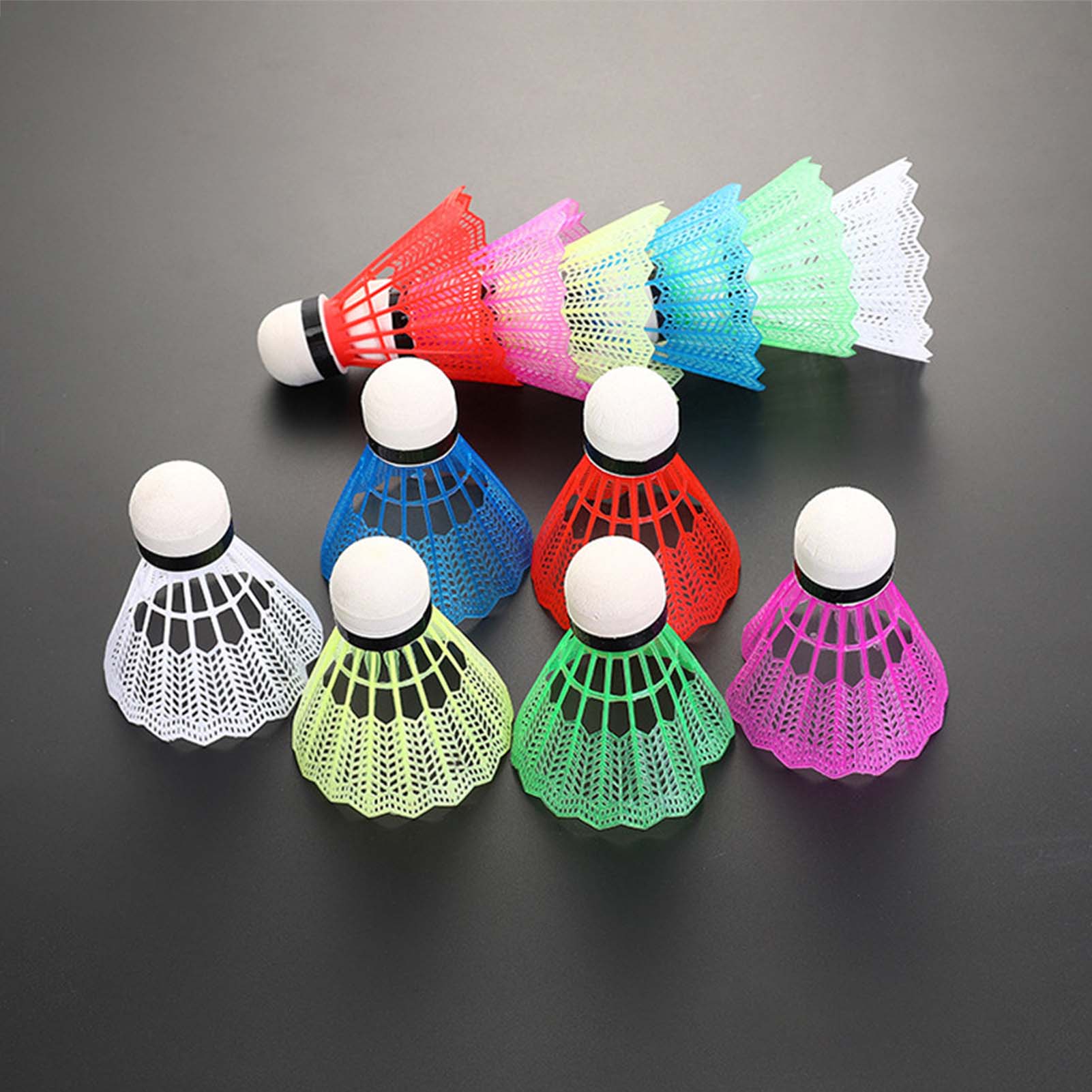 12pcs 흰색 배드민턴 셔틀콕 실용적인 디자인 스포츠 - Badminton Fun Game 리뷰 및 가격