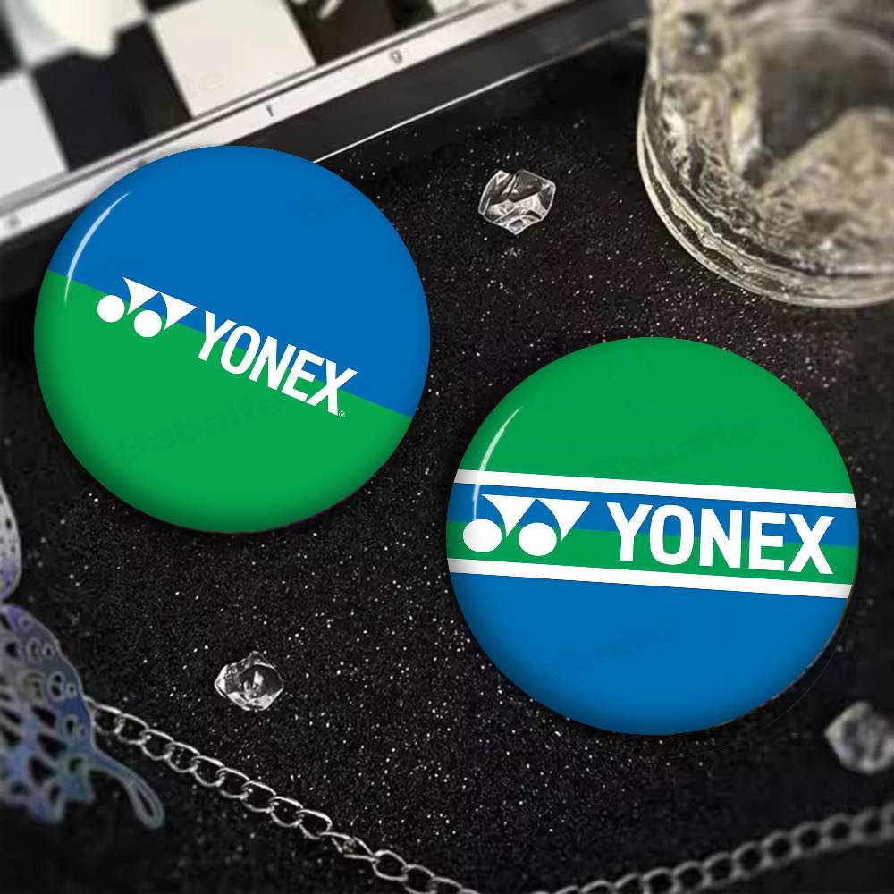패션 배드민턴 Y-Yonex 사진 브로치 창의적인 원형 - Badminton Icon 리뷰 및 가격