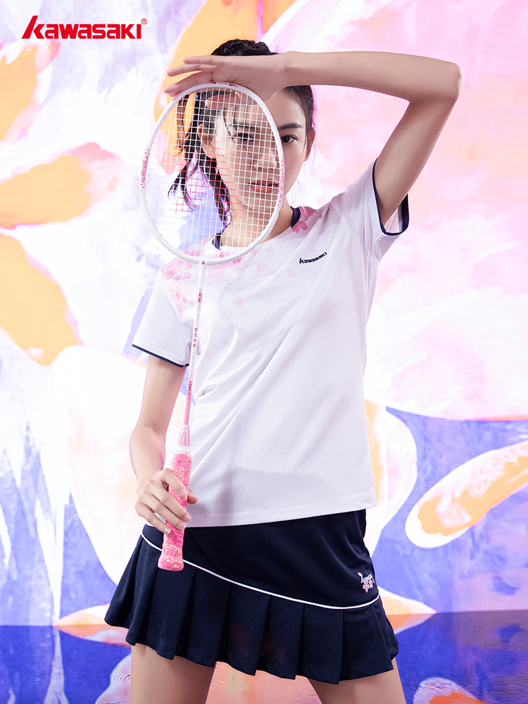 가와사키 오리지널 여성 배드민턴 슈트 스포츠 통기성 및 - Badminton Jersey 리뷰 및 가격